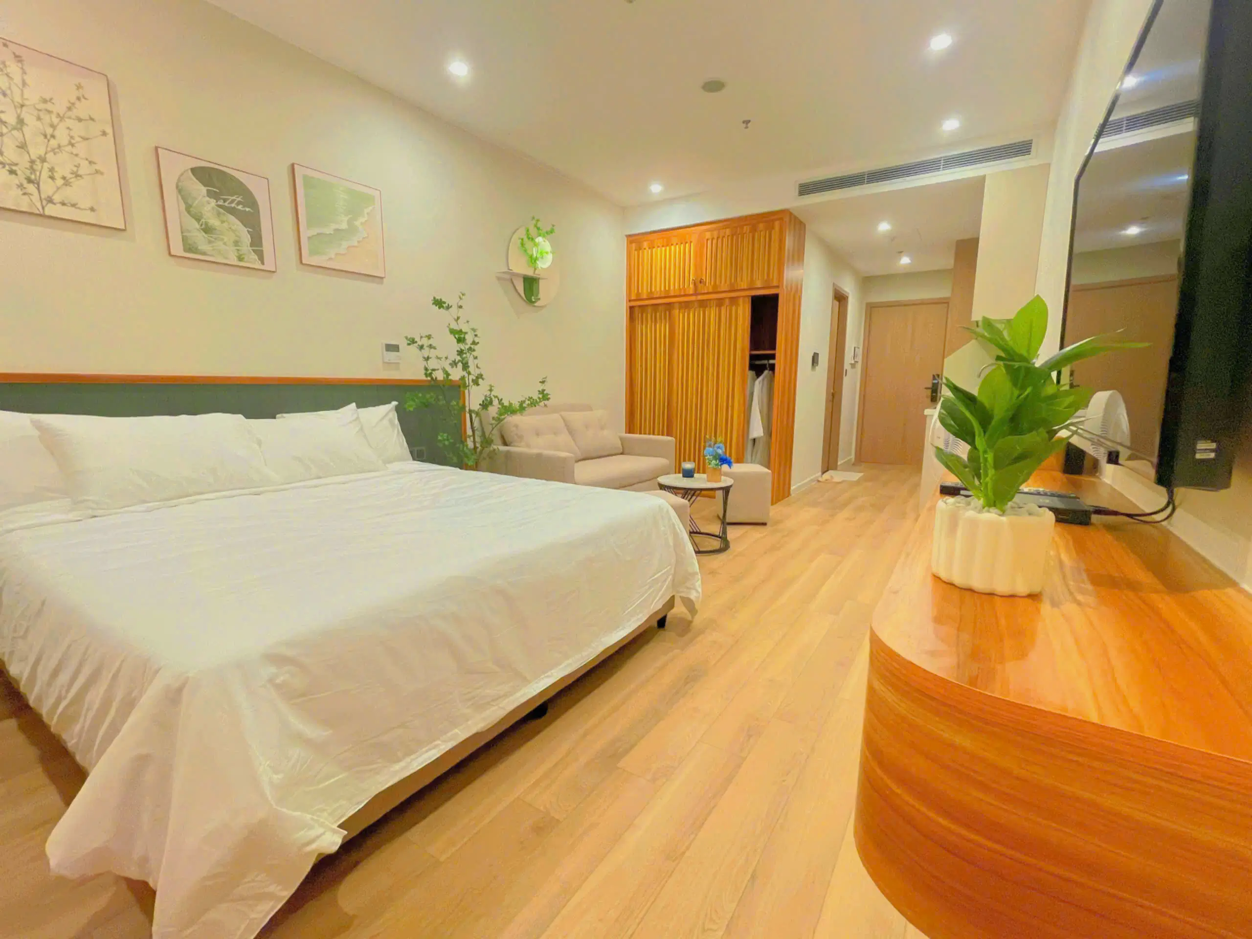 Căn studio giá rẻ full nội thất